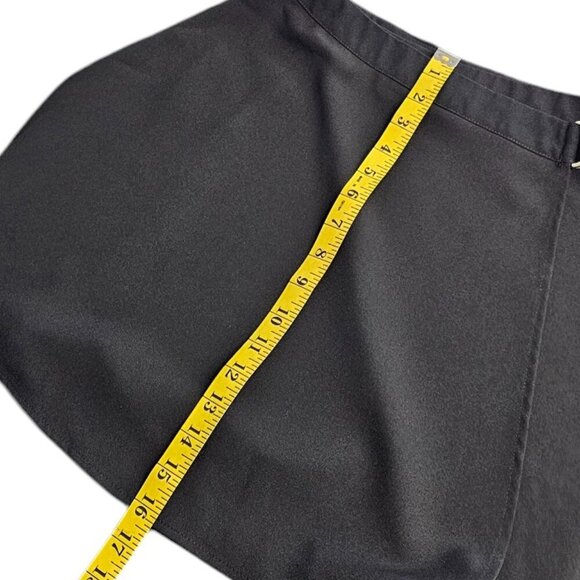 Streetwear Society Womens Wrap Skirt, Mini, Black, Belted, Size Small - Picture 3 of 7
